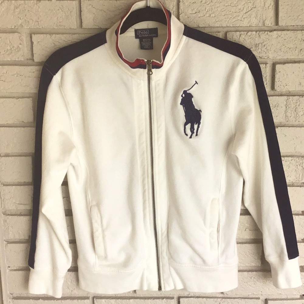 Ralph Lauren Big Pony Boys Track Jacket size M (12-14)